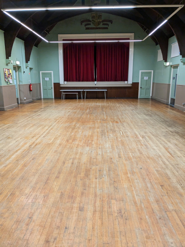Main Hall- seating up to 230