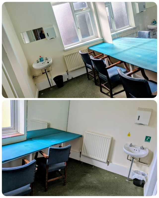 Dressing Rooms- behind stage