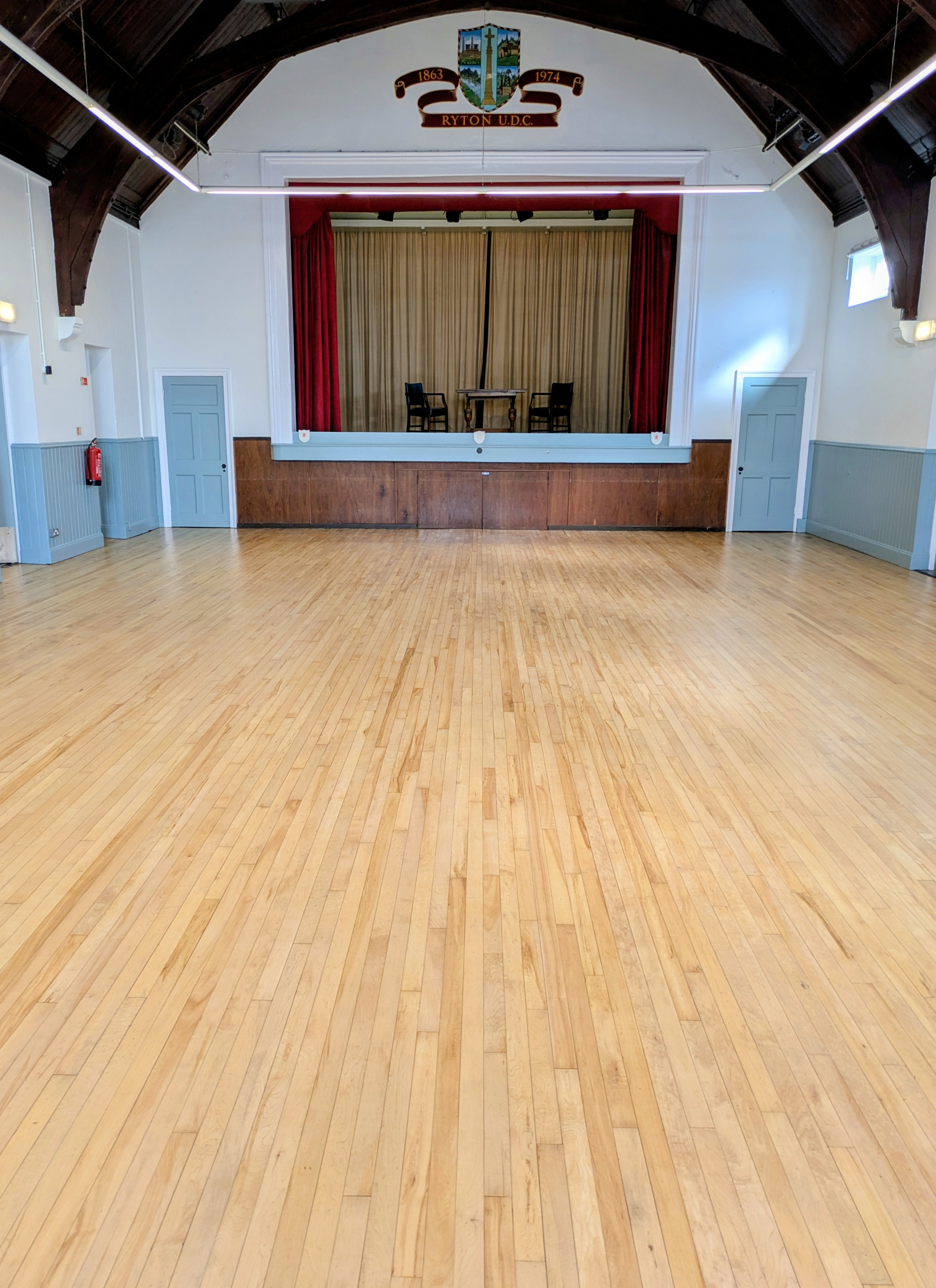 Main Hall- seating up to 230